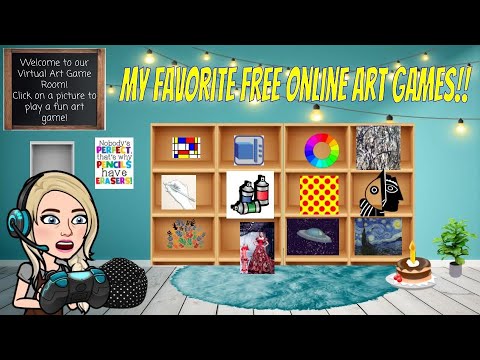 My favorite Online Art Games FREE for Distance learning 